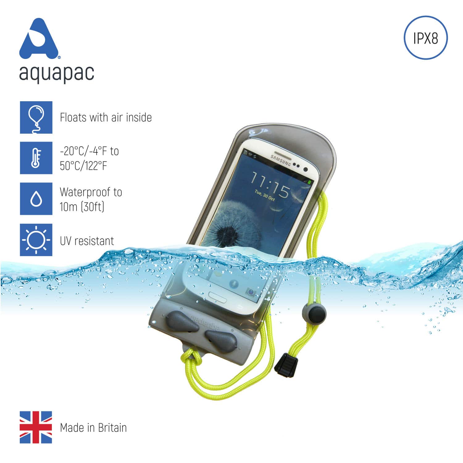 Aquapac Waterproof Phone Case Plus1