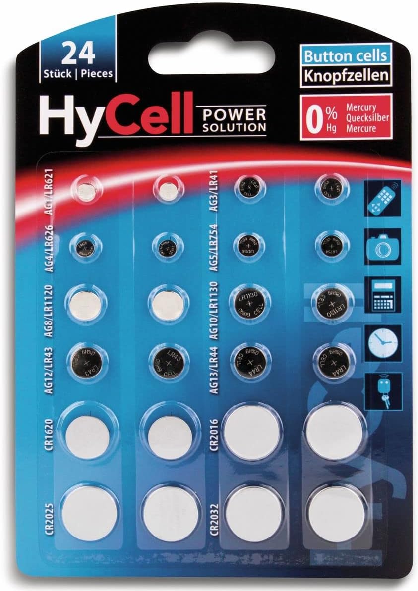 Alkaline & Lithium Button Cells Assortment – That's A Wrap