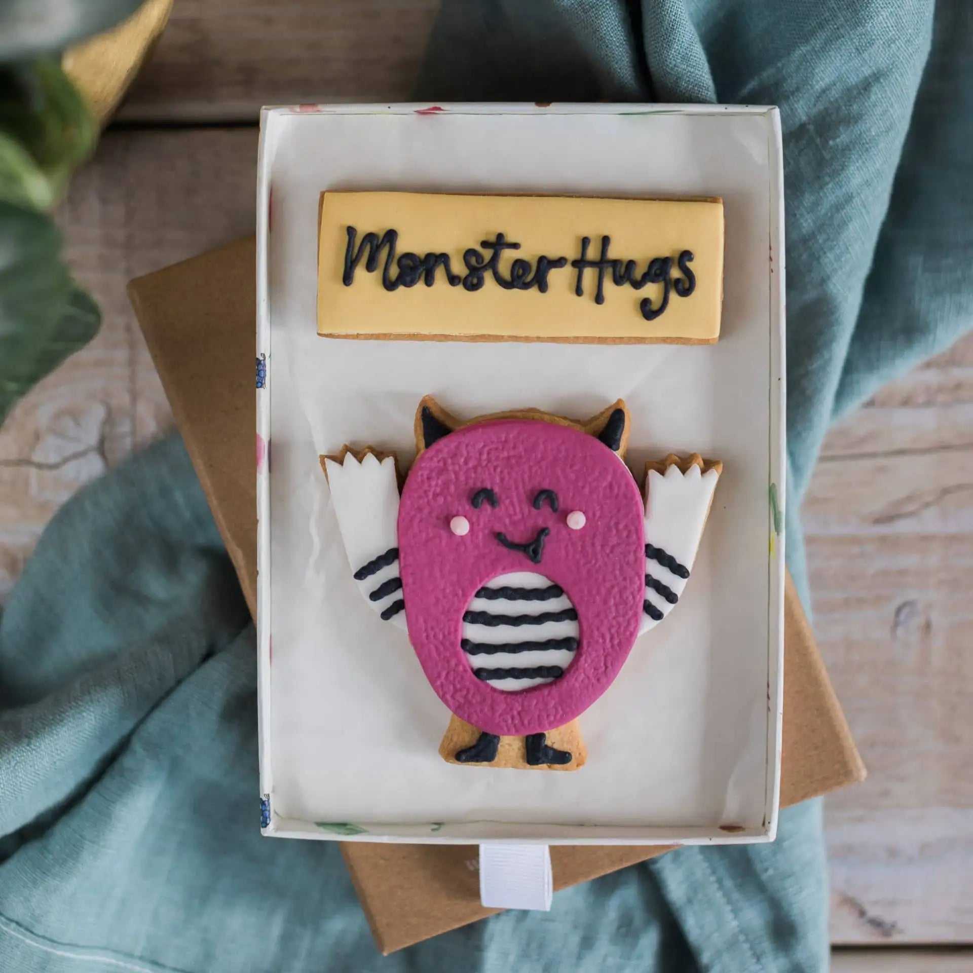 Letterbox Biscuits - Monster Hugs