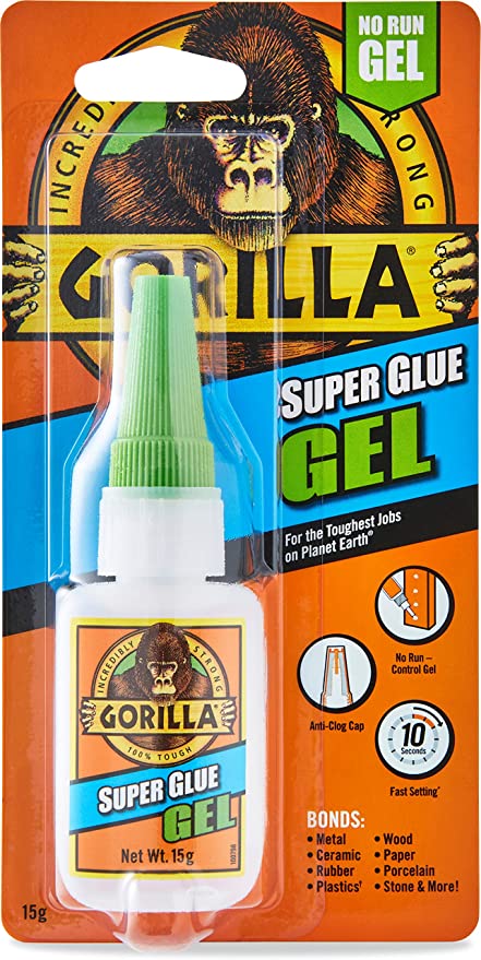 Gorilla Super Glue Gel, 15g