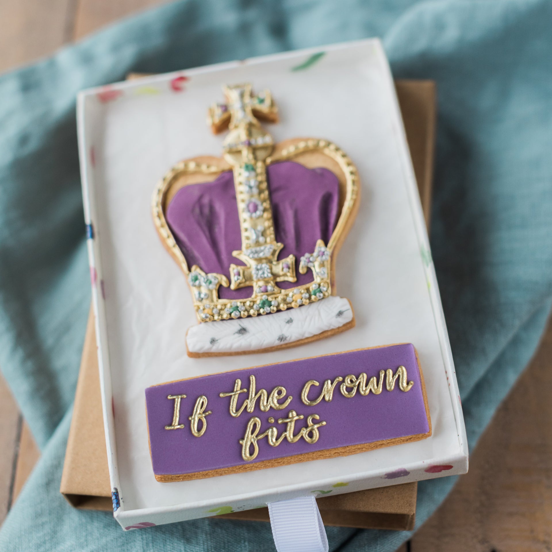 Letterbox Biscuits - Crown Biscuit Gift